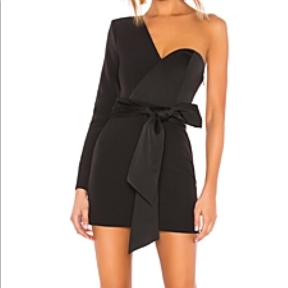 monsieur mini dress in black nbd